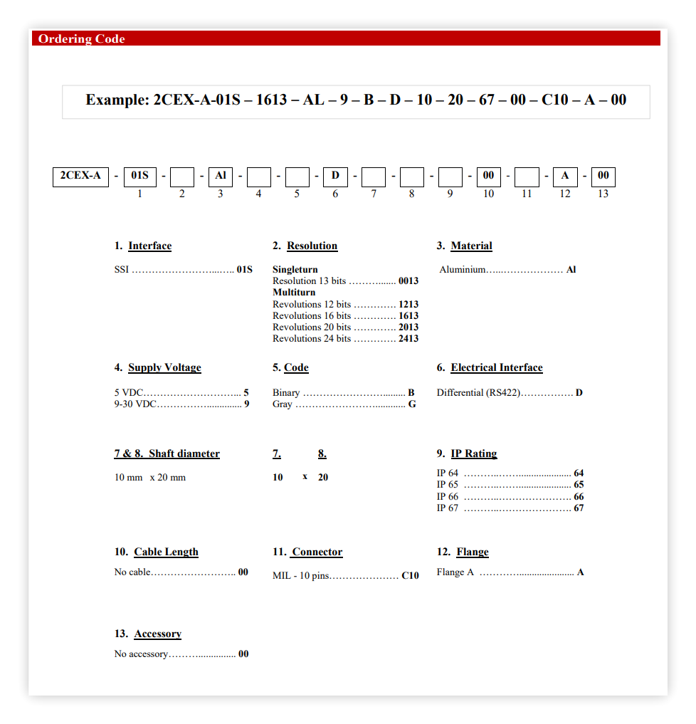 2CEX-A SSI