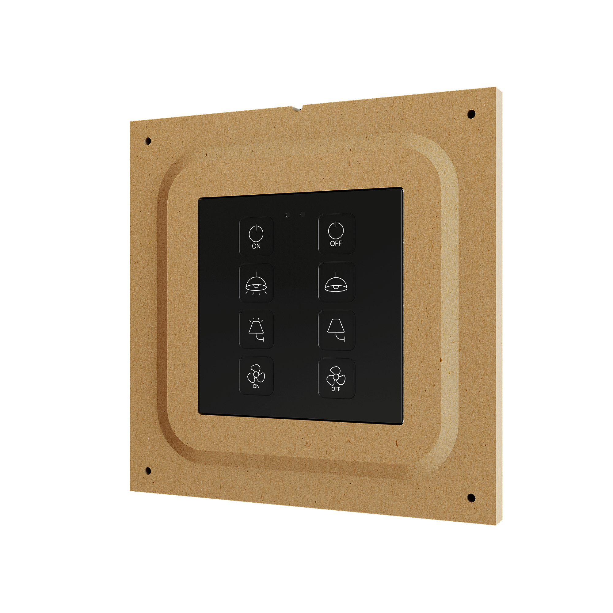 Dry-wall flush mounting Tecla