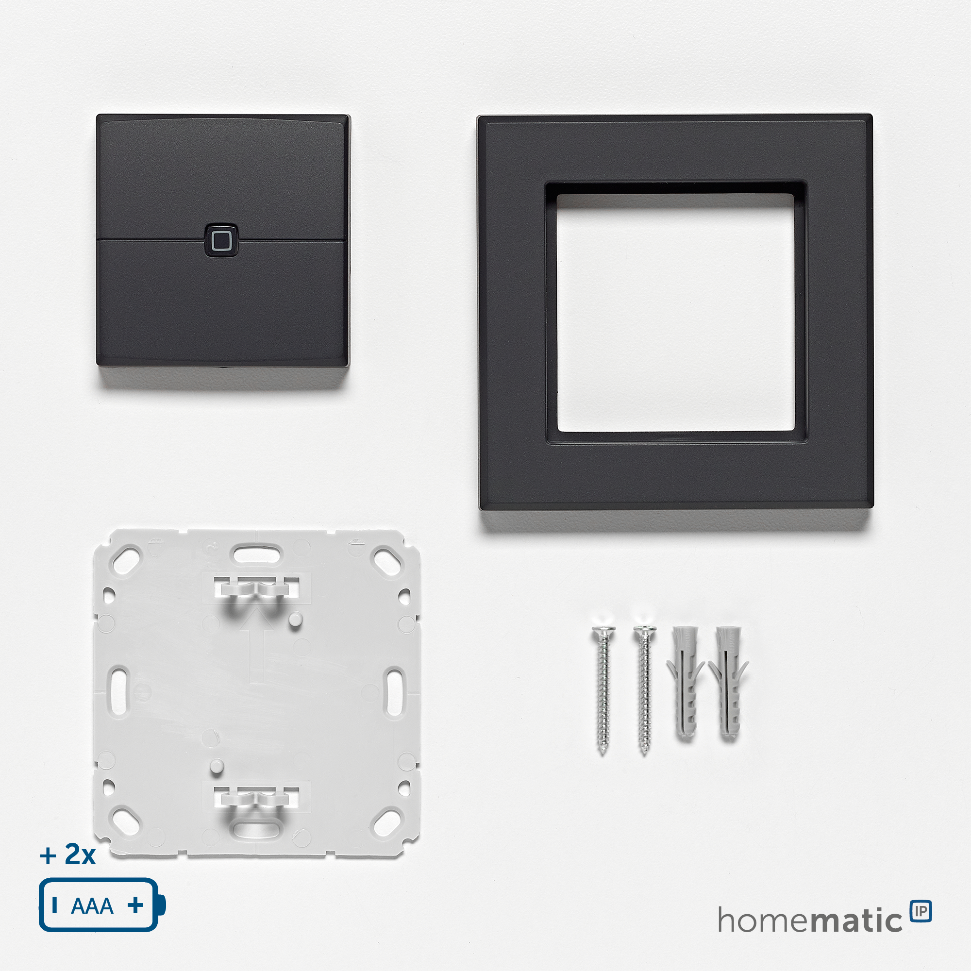 Homematic Wandtaster – 2-fach