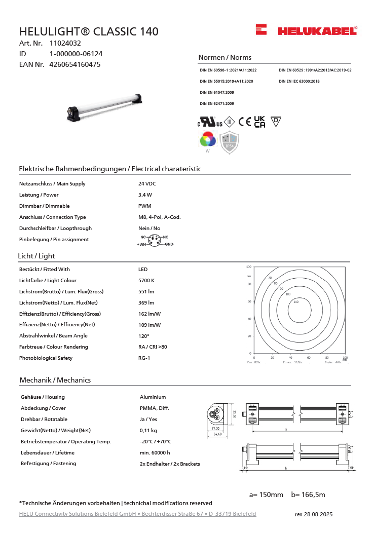HELULIGHT CLASSIC 140