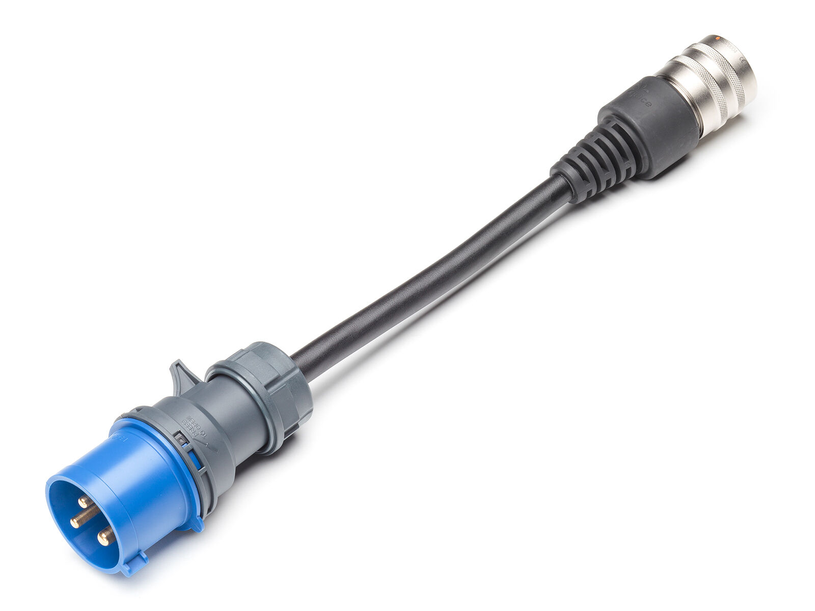JUICE CONNECTOR Adapter CEE32 (blau)