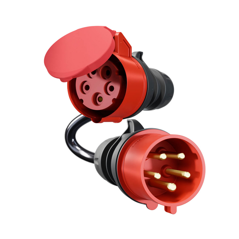 Gemini flex 11kW sur CEE 32A rouge