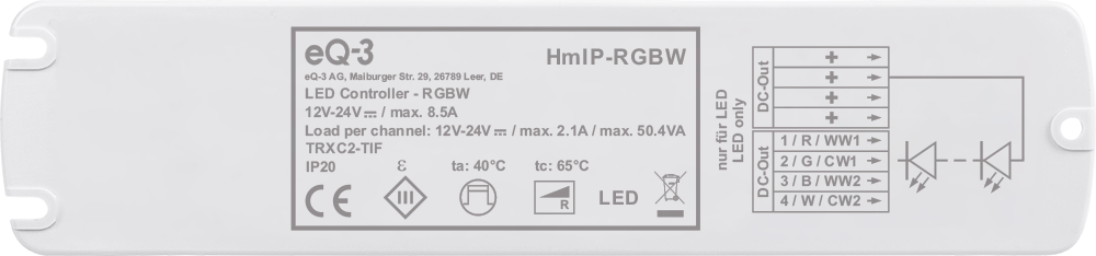 HmIP-RGBW