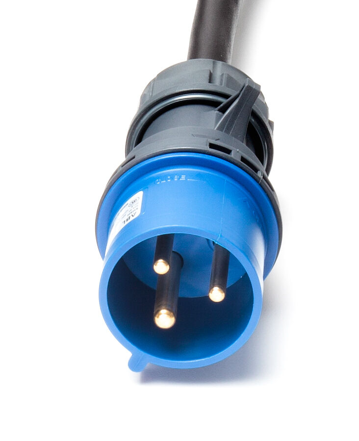 JUICE CONNECTOR Adapter CEE32 (blau)