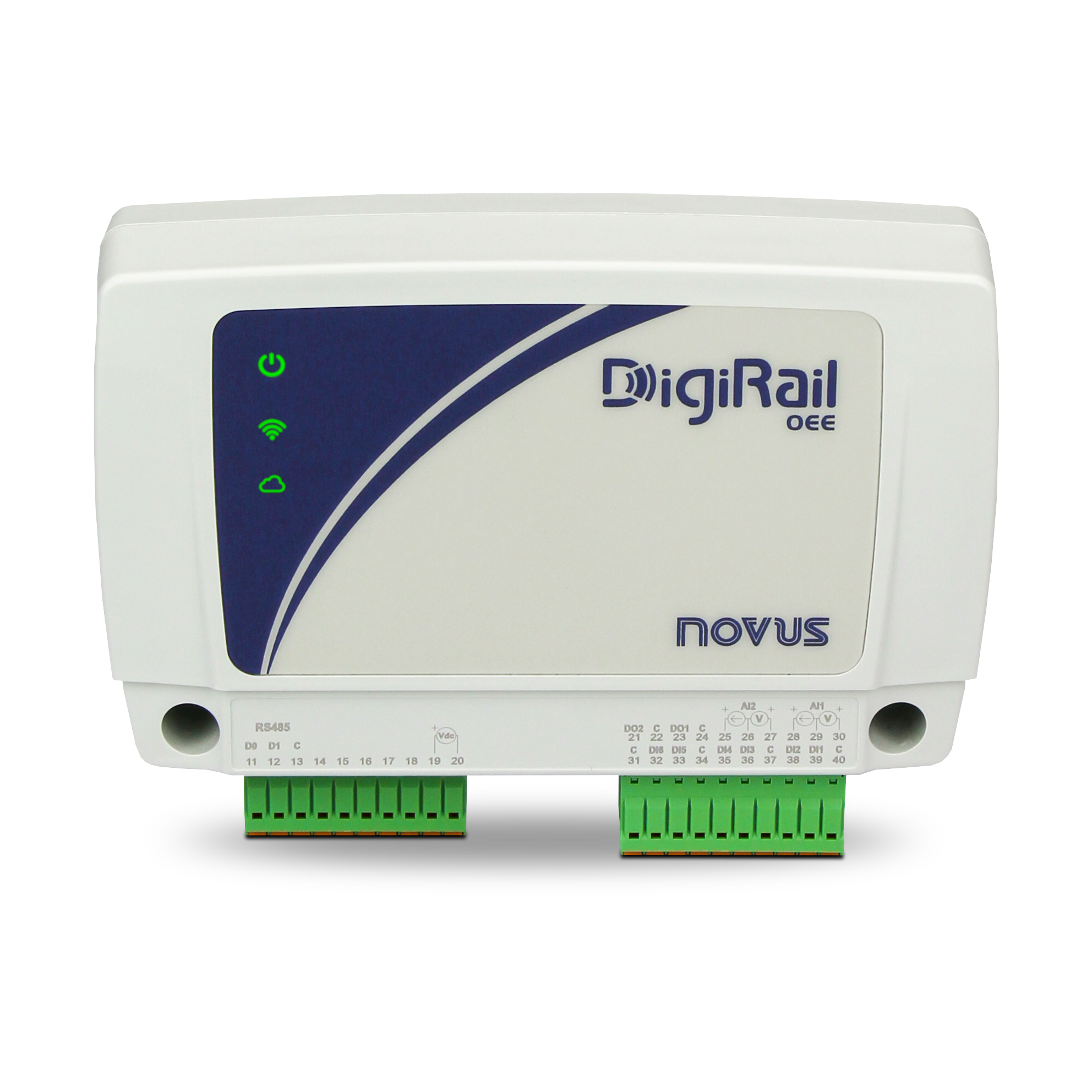 DigiRail OEE 2AI / 6DI / 2DO WRL
