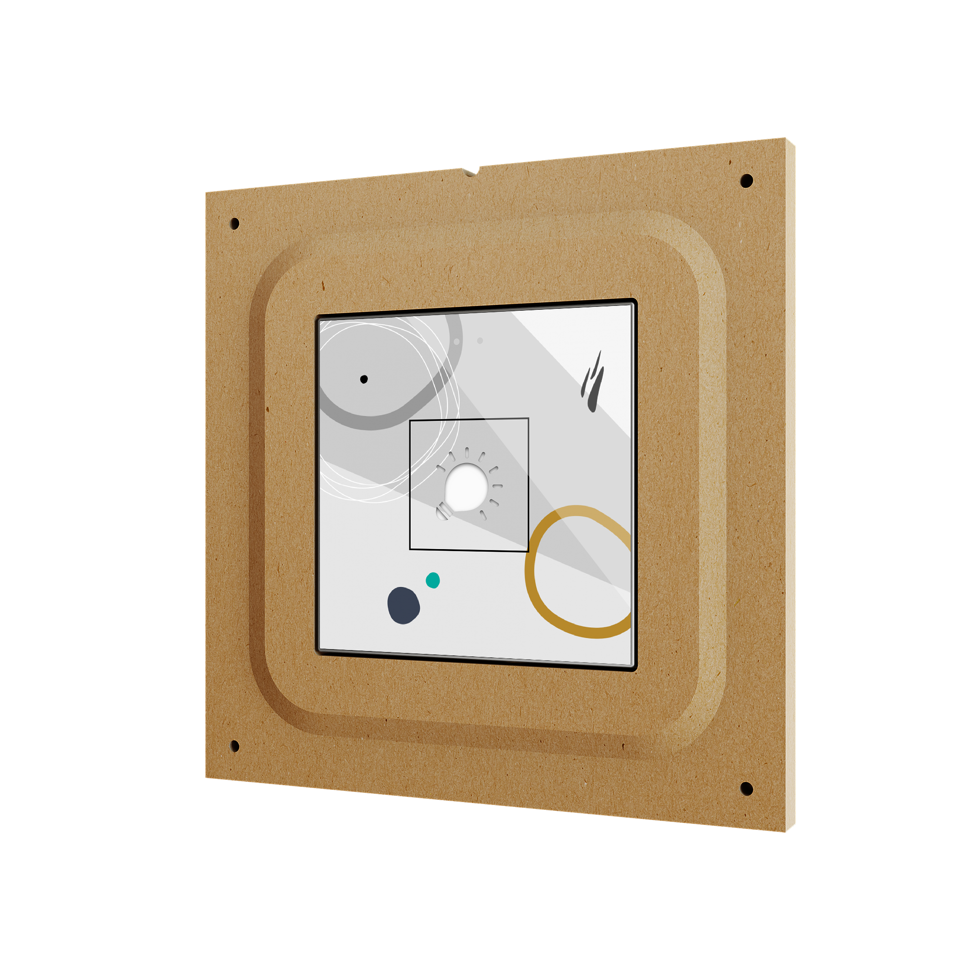 Dry-wall flush mounting Flat & IWAC