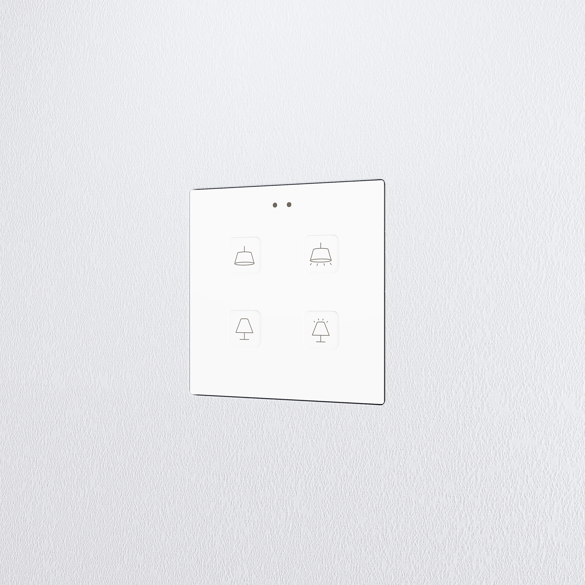 Dry-wall flush mounting Tecla