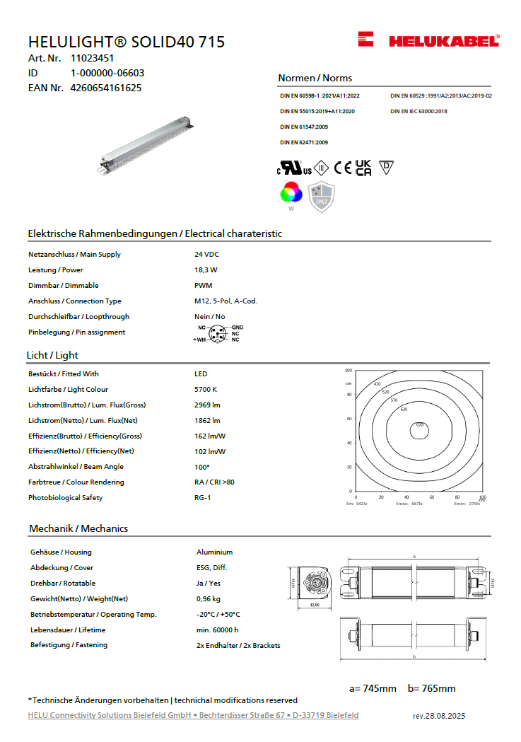 HELULIGHT SOLID40 715 ESGd