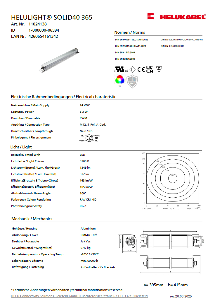 HELULIGHT SOLID40 365