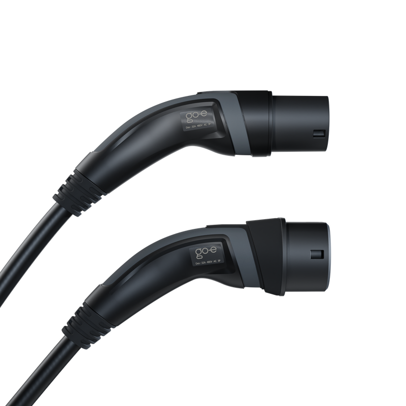 go-e Typ 2 Kabel schwarz (bis 22kW)