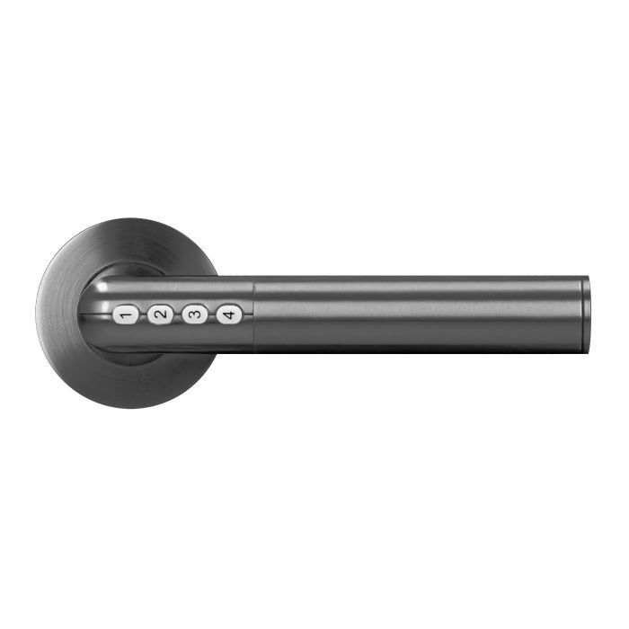 Orno door handle with code lock